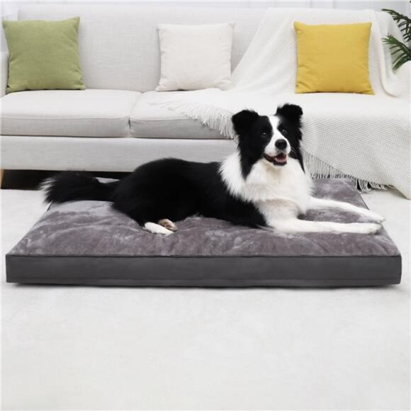 Waterproof 35" Dog Bed Large Dogs with Removable Washable Cover 35 L x 22 W x 3 - Picture 7 of 7